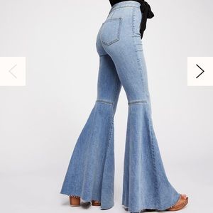 • free people bell bottoms •